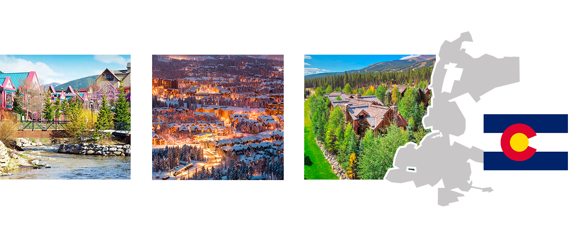 Envíos de cajas, mercancía y documentos de Breckenridge Estados Unidos a Colombia y Venezuela