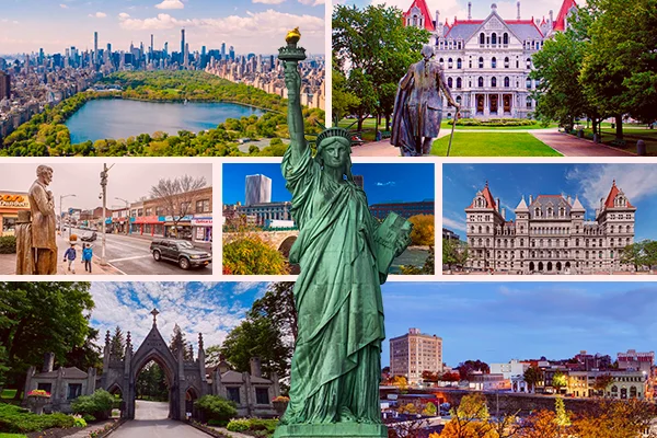 Envíos de cajas, mercancía y documentos de New York Estados Unidos a Colombia y Venezuela