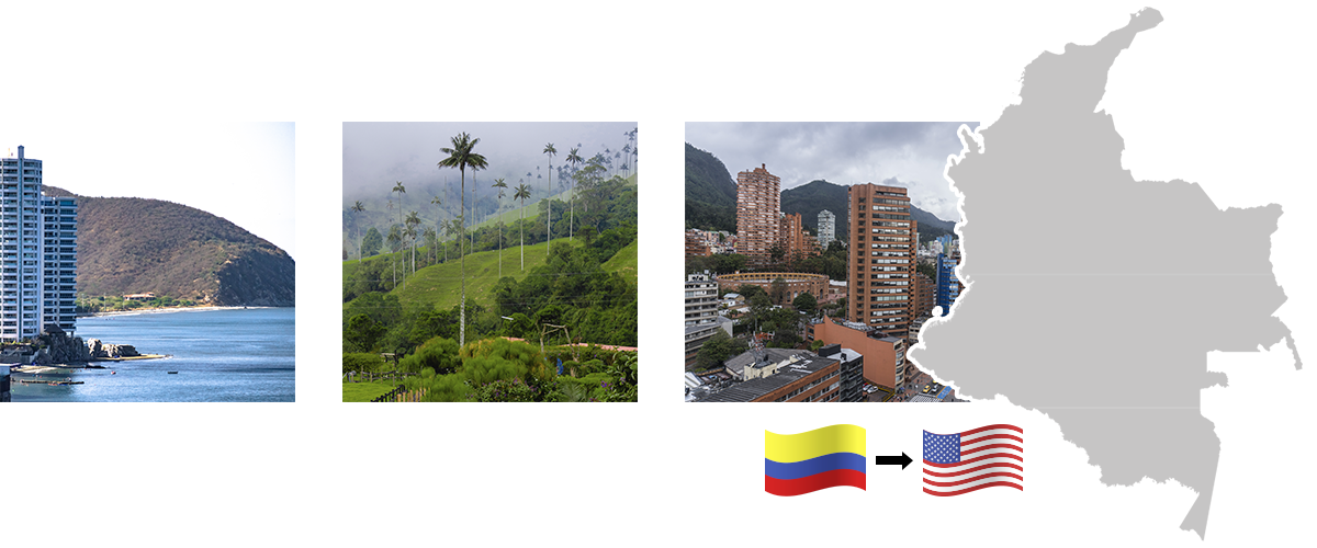 envios hacia Colombia desde Estados Unidos