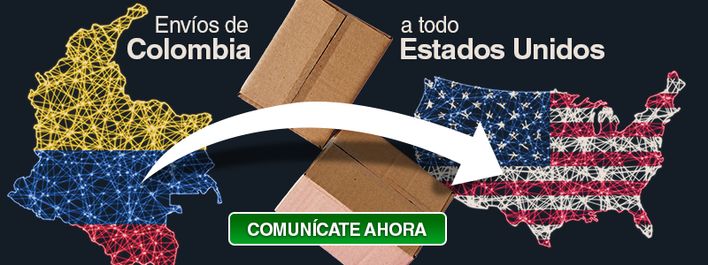 Envios  de cajas baratas a Colombia