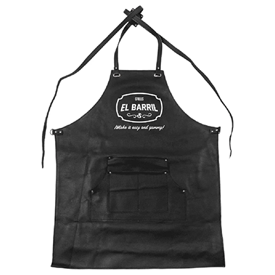 Delantal para Parrillero en Cuero